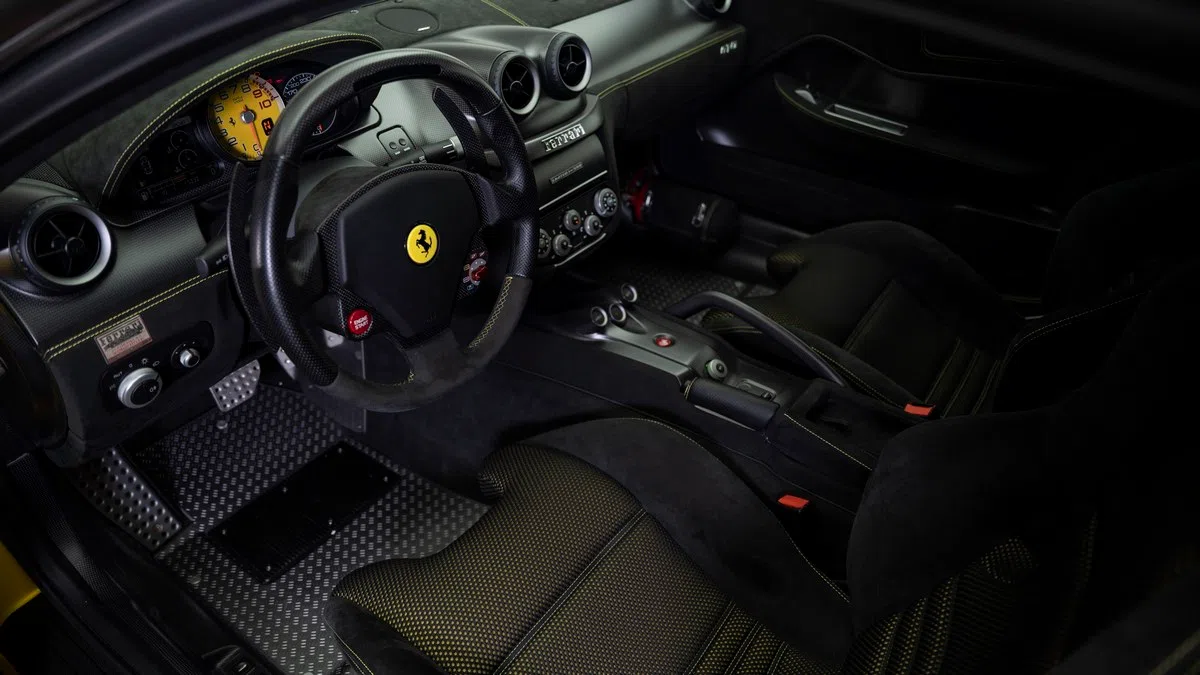 2012 Ferrari 599 GTO interior