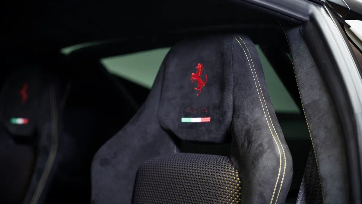 2012 Ferrari 599 GTO interior