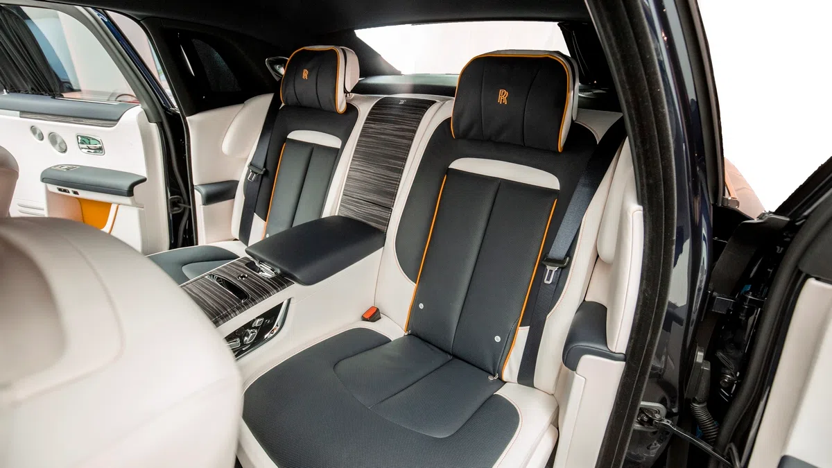 2022 Rolls Royce Ghost EWB interior, seats