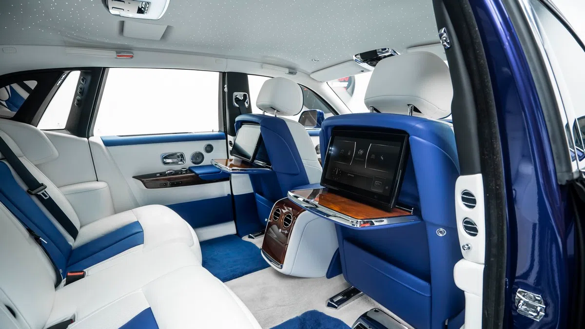 2019 Rolls Royce Phantom interior, seats