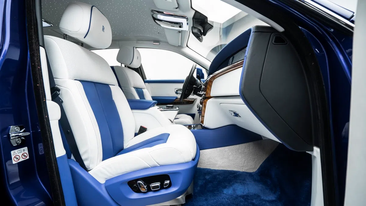 2019 Rolls Royce Phantom interior, seats
