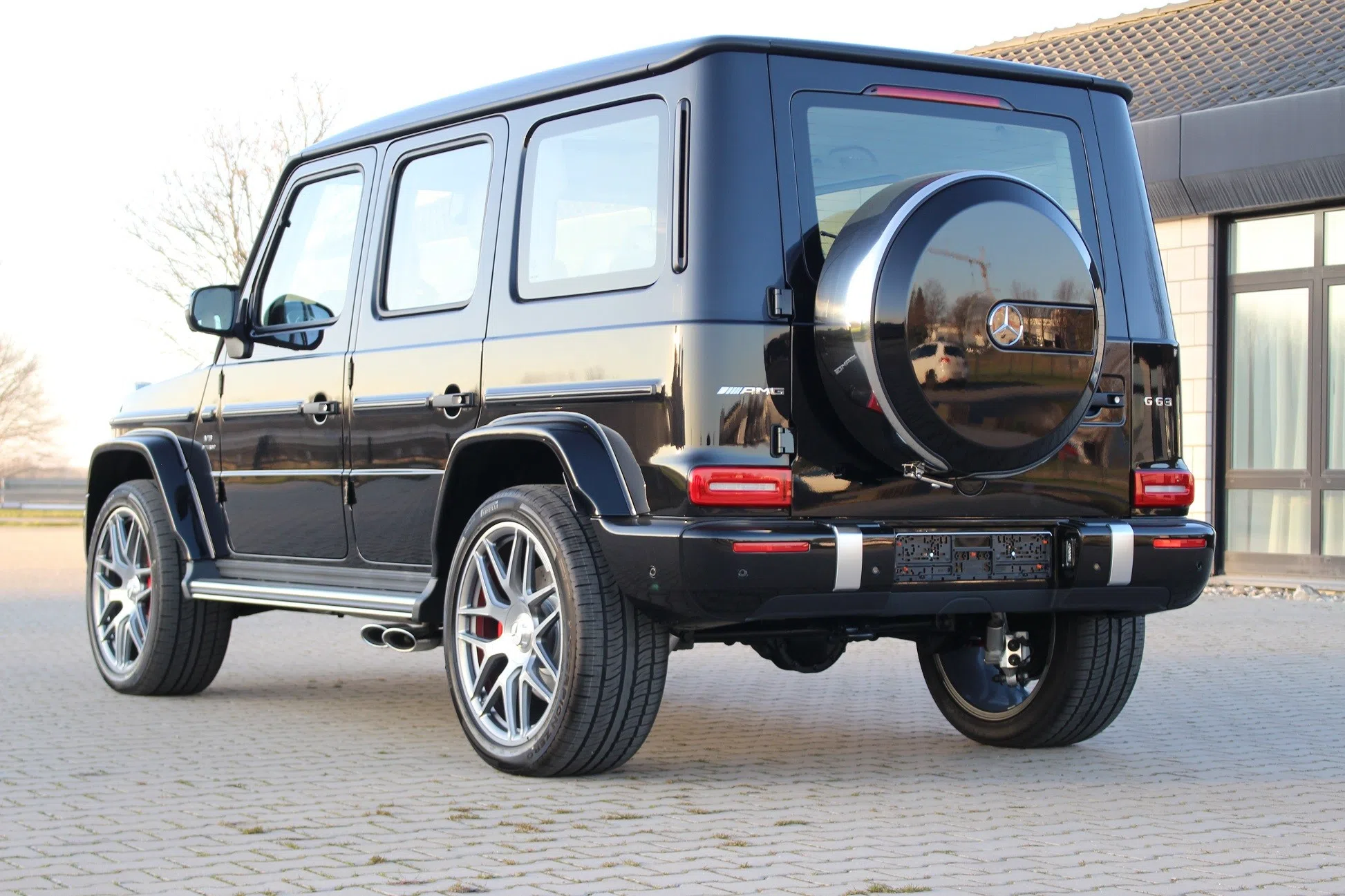2019 Mercedes-AMG G 63 AMG, rear three-quarter view, Obsidianschwarz Metallic