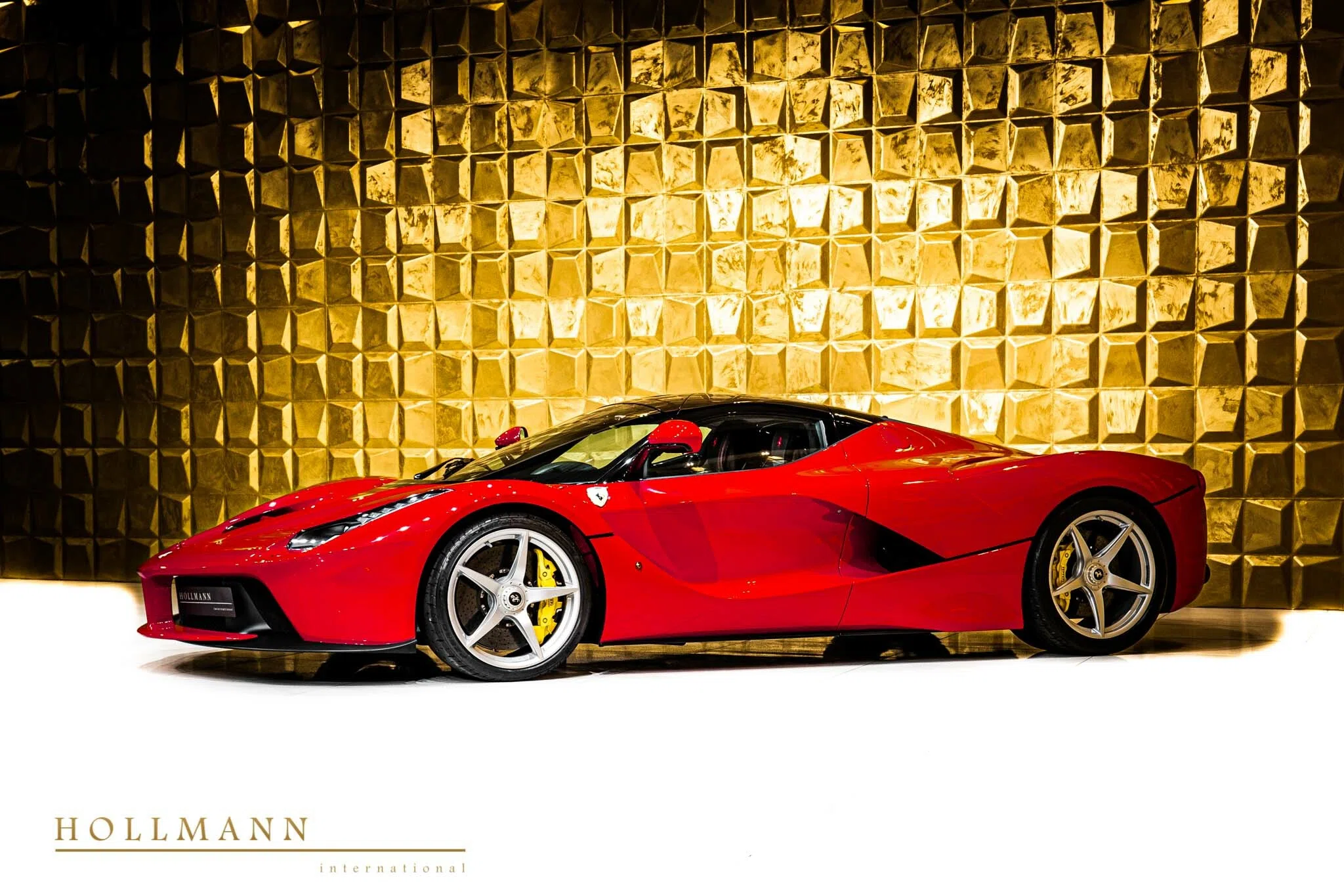 Ferrari LaFerrari for sale, exterior, Rosso Corsa Red + Nero Black