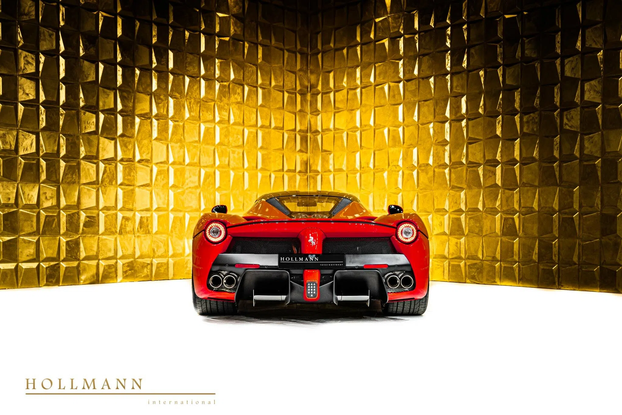 Ferrari LaFerrari for sale, exterior, Rosso Corsa Red + Nero Black