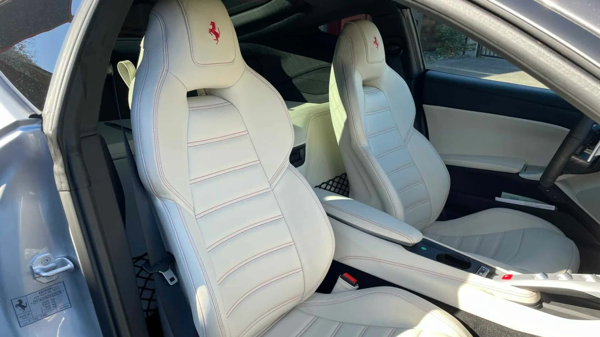 2017 Ferrari F12 Berlinetta 70th interior, seats, Withe