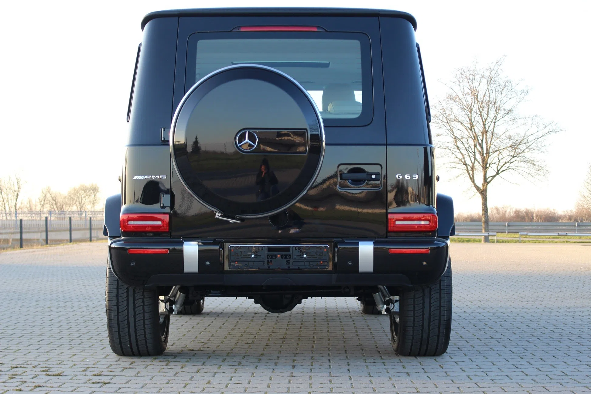 2019 Mercedes-AMG G 63 AMG, rear three-quarter view, Obsidianschwarz Metallic