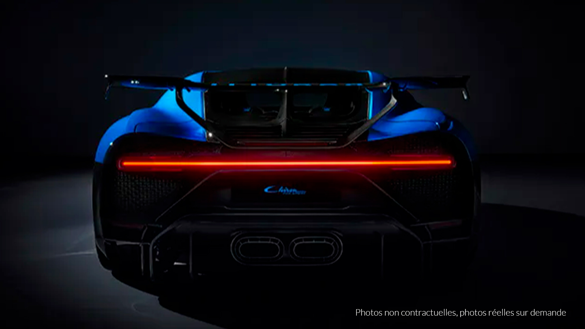 2022 Bugatti Chiron Pur Sport, 3/4