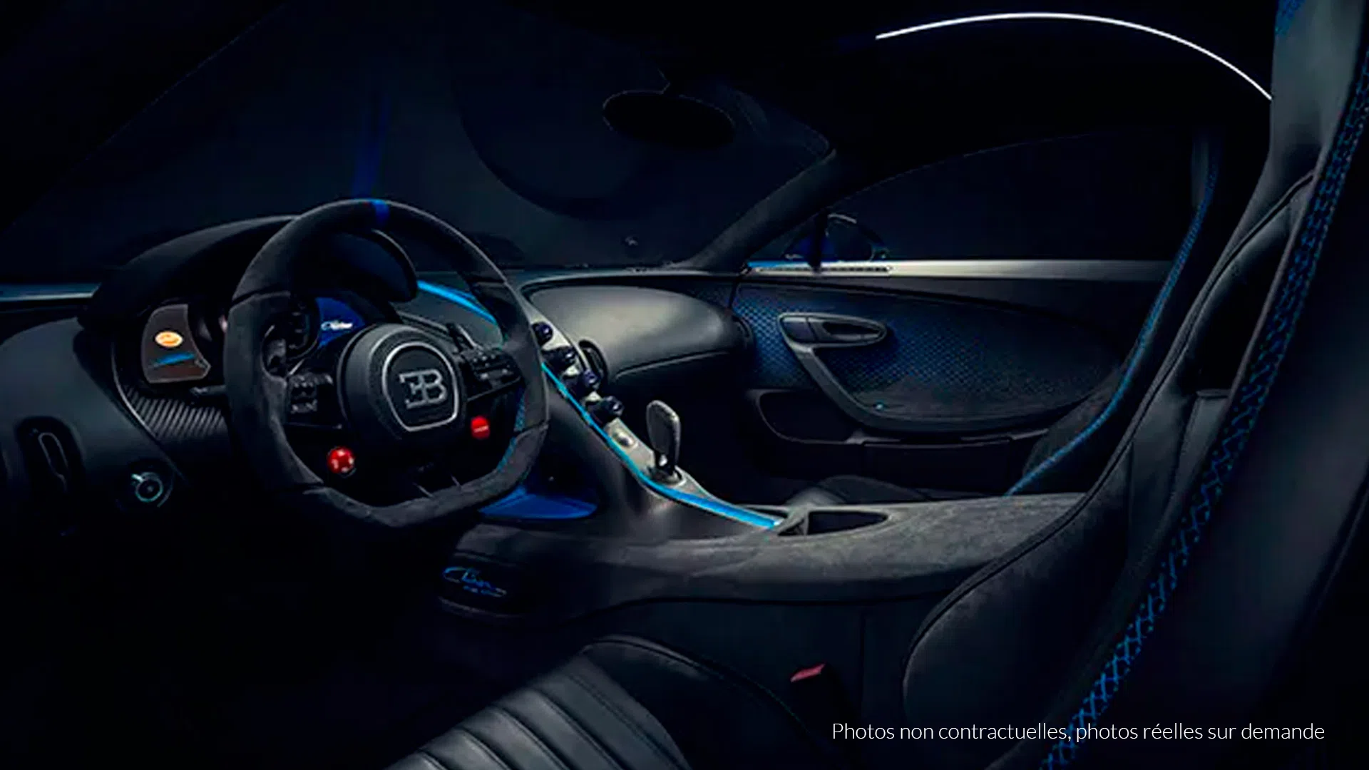 2022 Bugatti Chiron Pur Sport interior