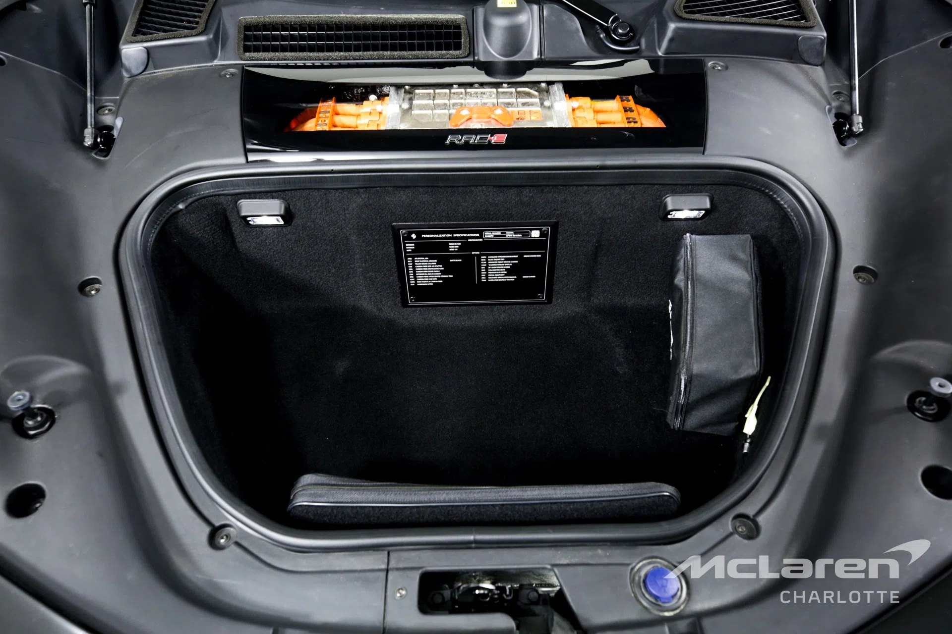2021 Ferrari SF90 Stradale trunk