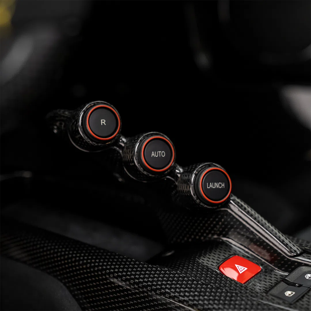 2015 Ferrari LaFerrari interior, center console