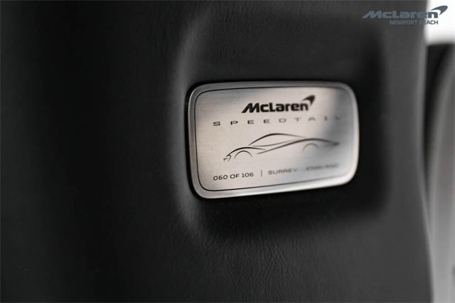 2020 McLaren Speedtail Coupe, 19/20