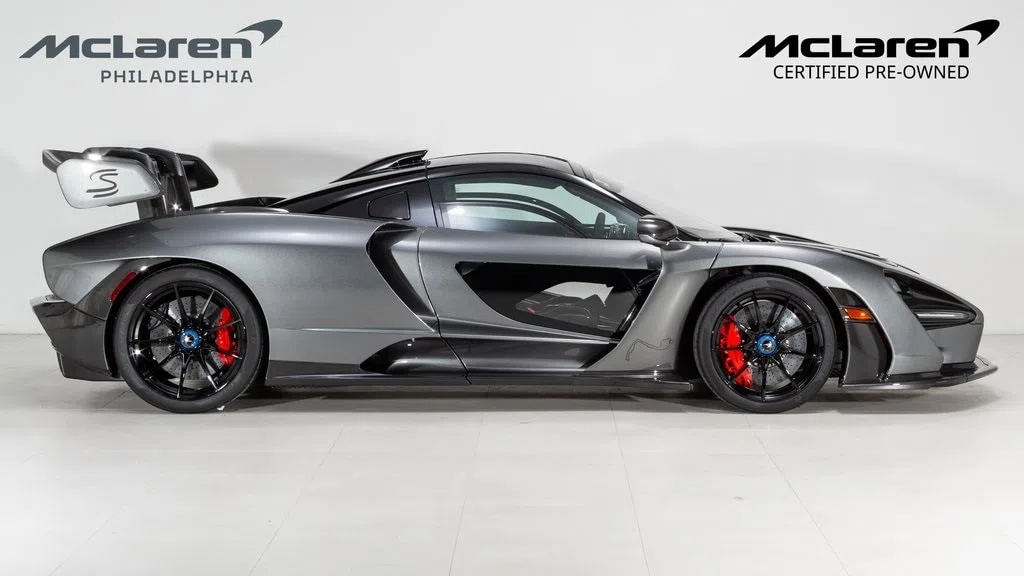 2019 McLaren Senna Coupe for sale, exterior, Kilo Grey