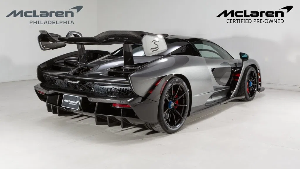 2019 McLaren Senna Coupe for sale, exterior, Kilo Grey