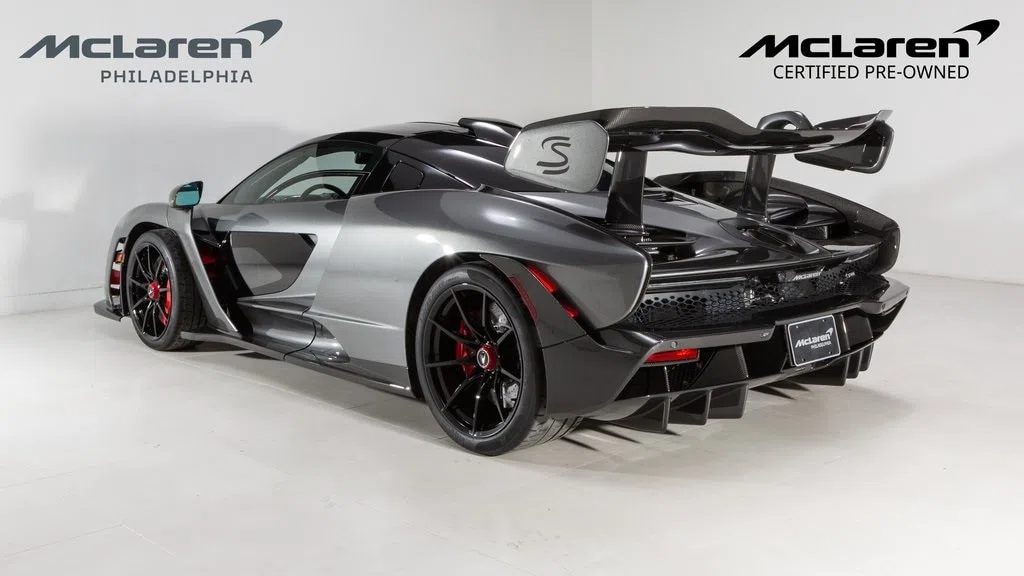 2019 McLaren Senna Coupe for sale, exterior, Kilo Grey