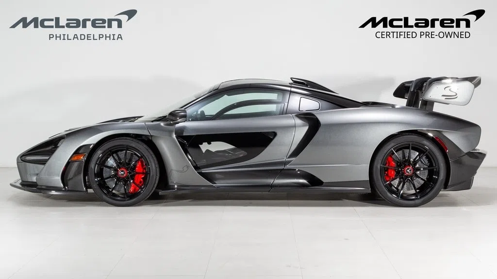 2019 McLaren Senna Coupe for sale, exterior, Kilo Grey
