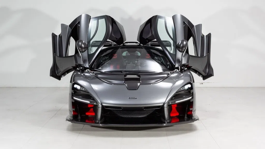 2019 McLaren Senna Coupe for sale, exterior, Kilo Grey