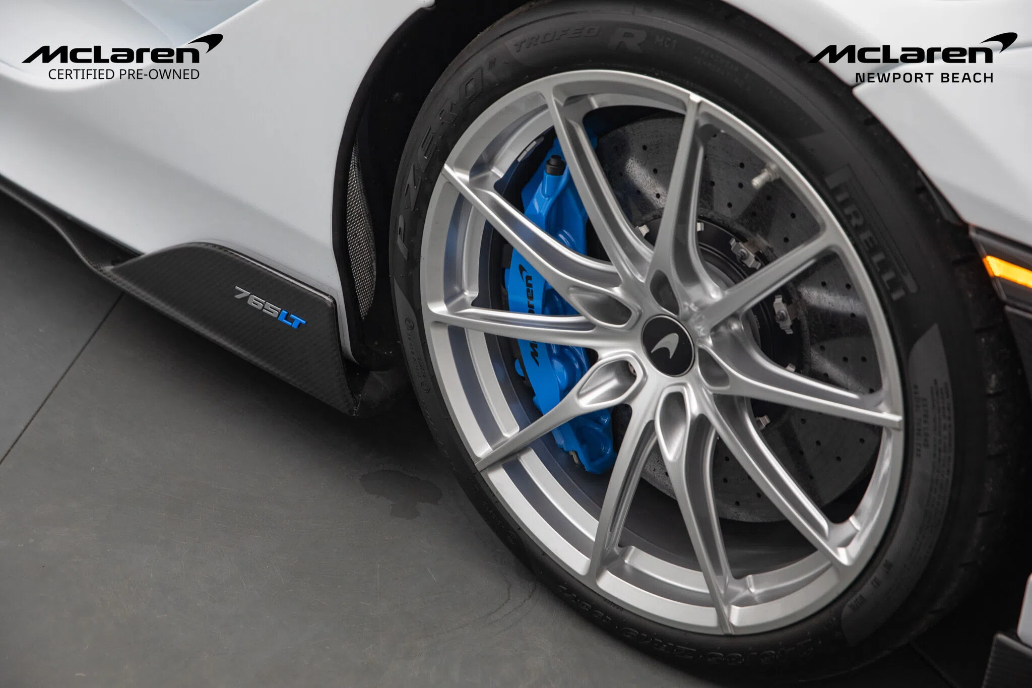 2022 McLaren 765LT wheel