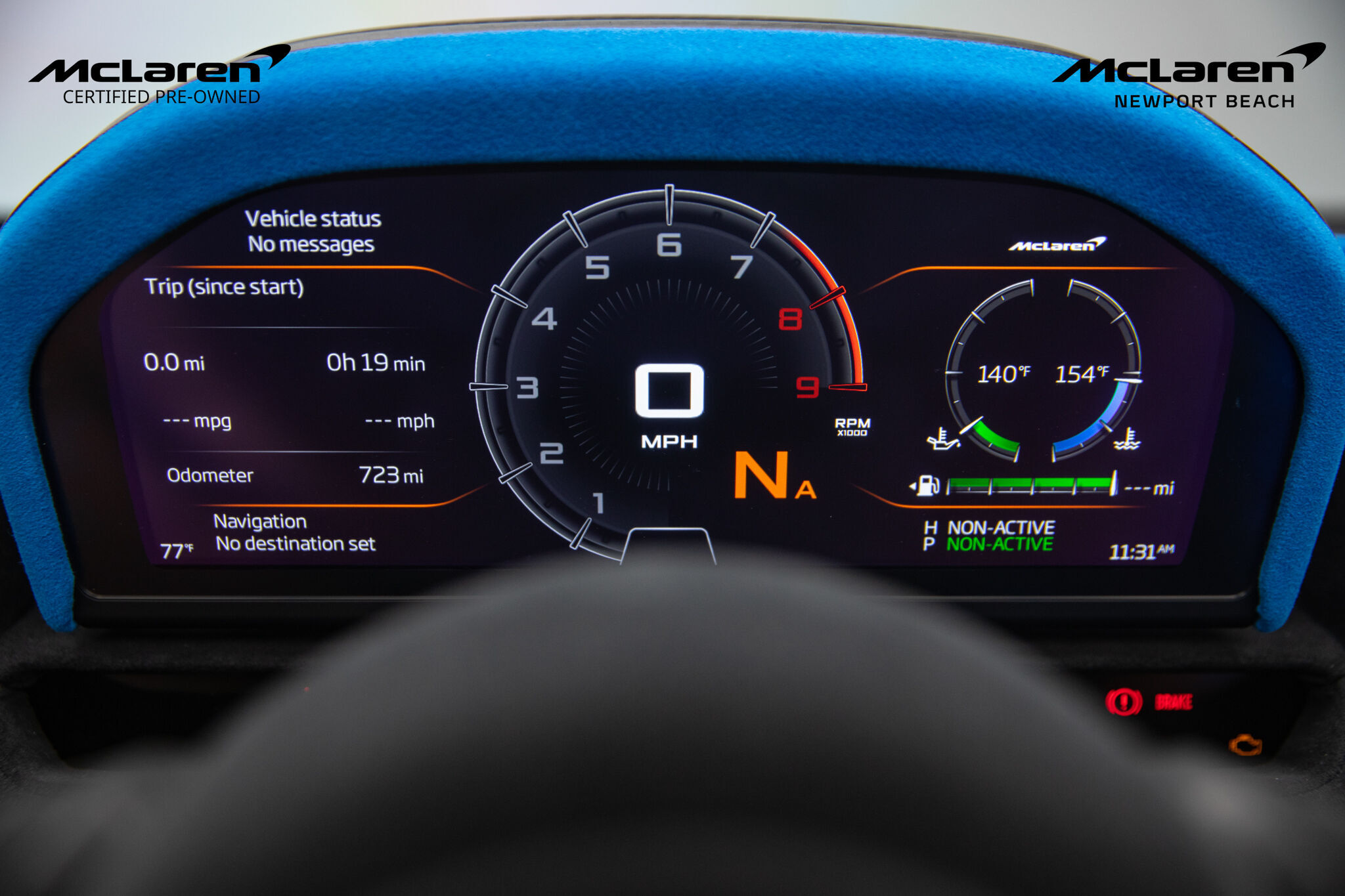 2022 McLaren 765LT, 19/20