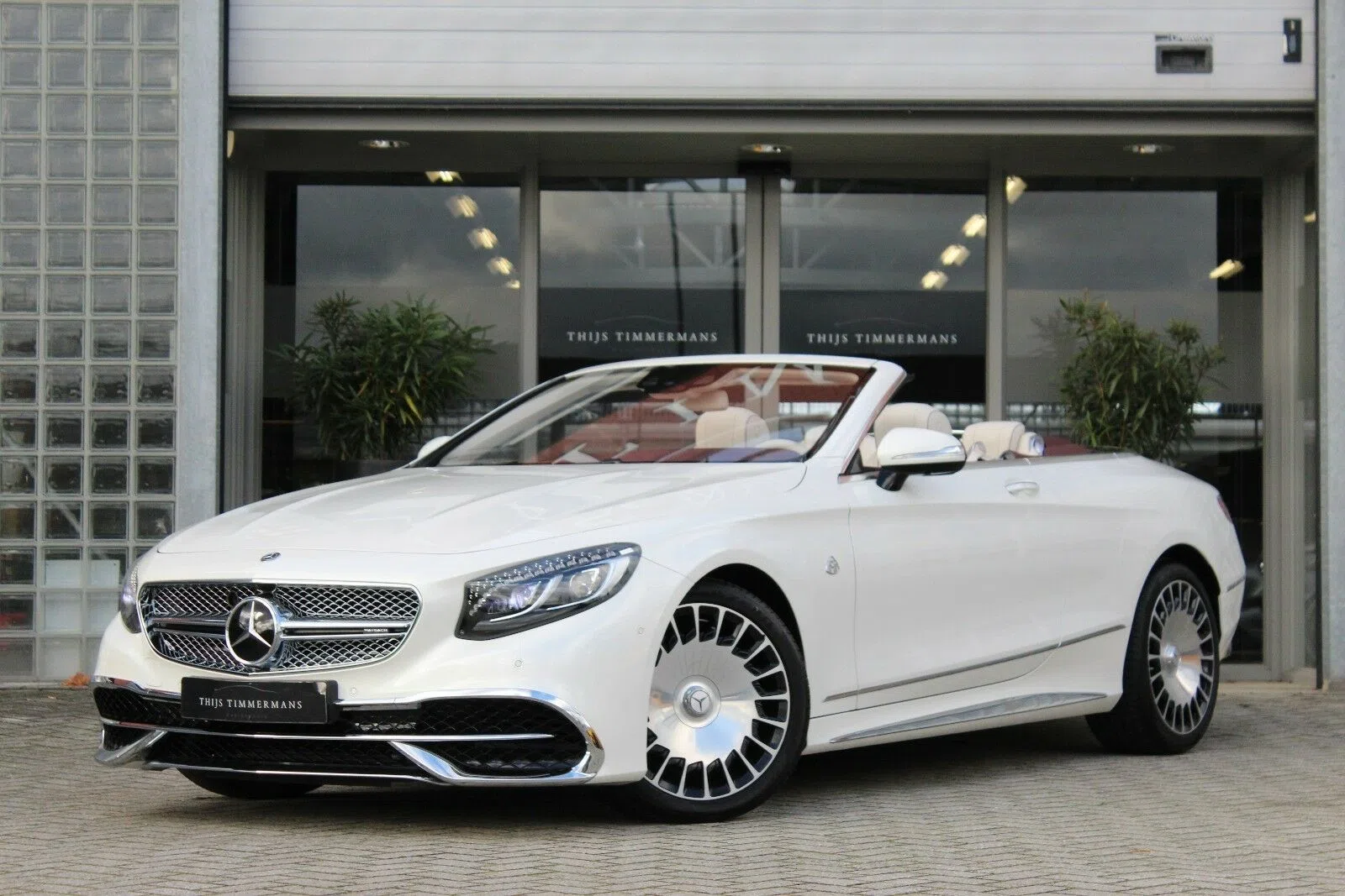 2017 Mercedes-Maybach S 650 Cabriolet 1 of 300 for sale, exterior, White