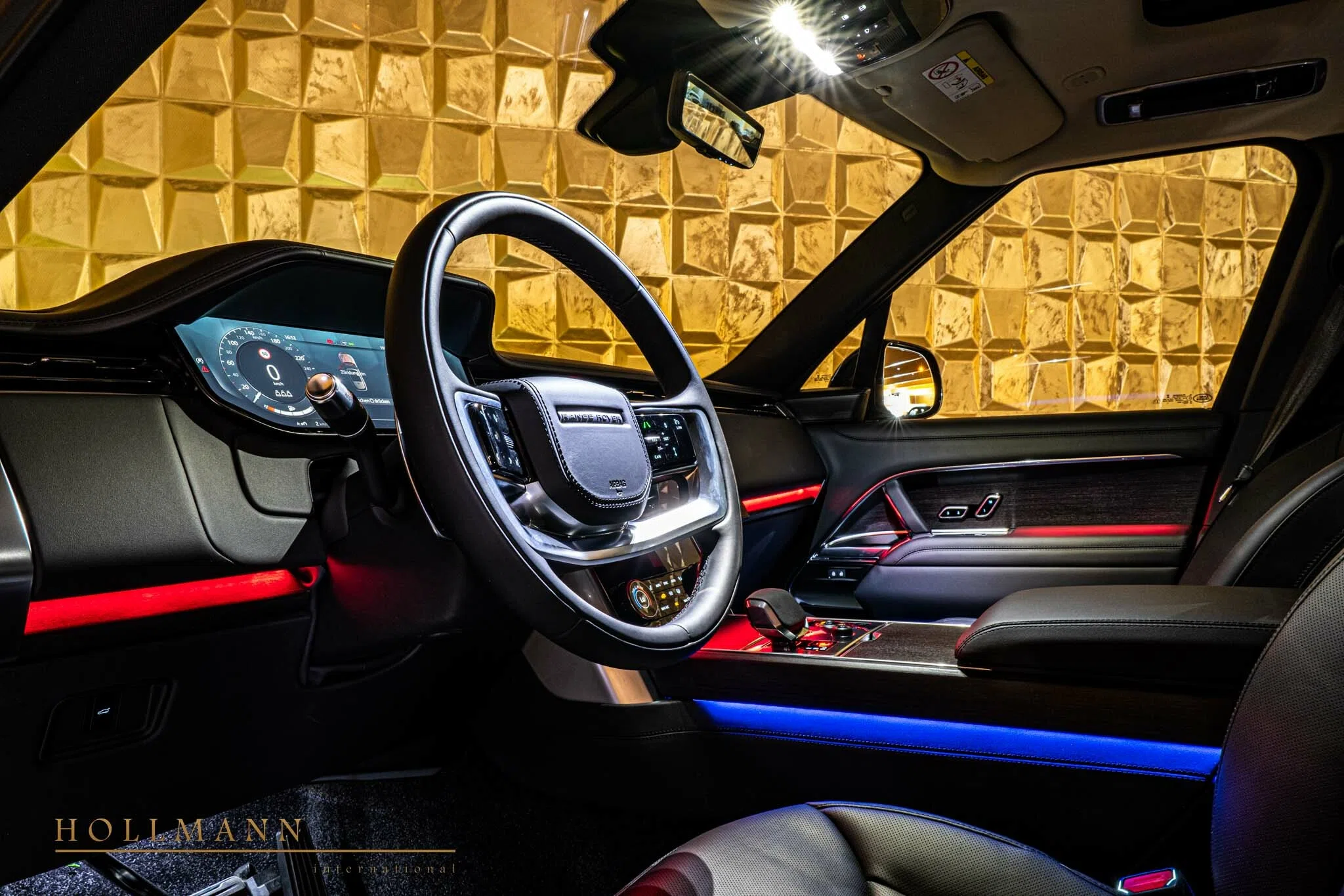 2022 Land Rover Range Rover D350 HSE interior, dashboard