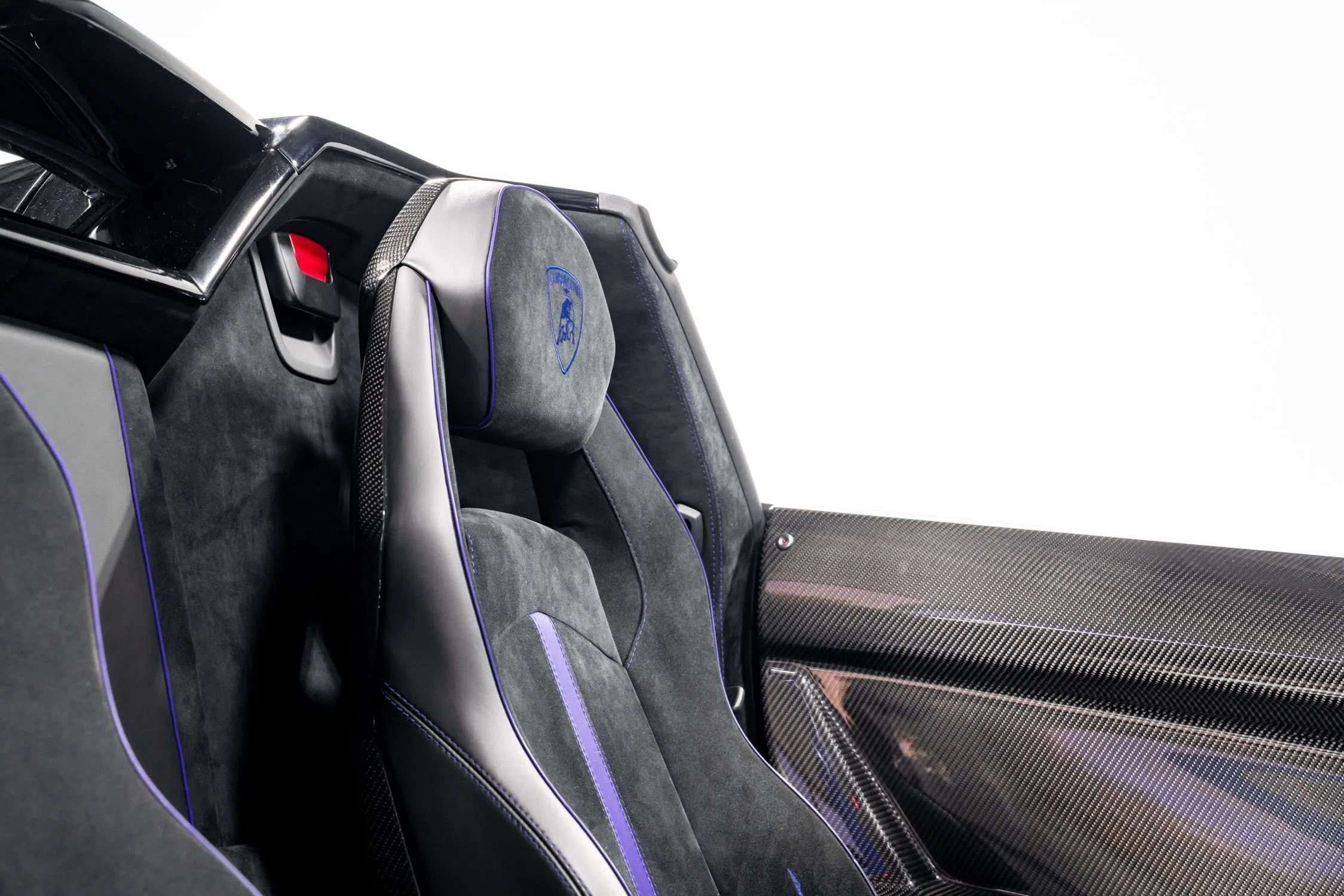 2016 Lamborghini Aventador SV Roadster interior, seats