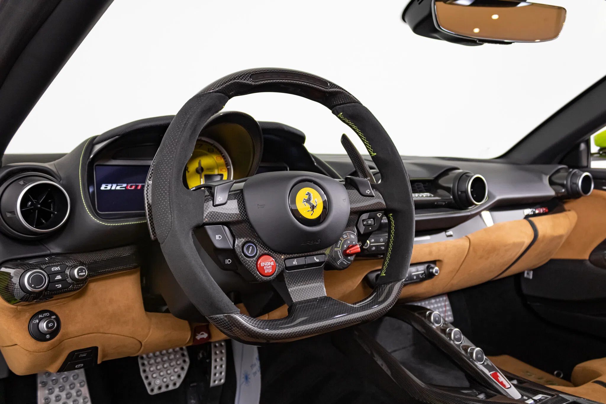 2022 Ferrari 812 GTS interior