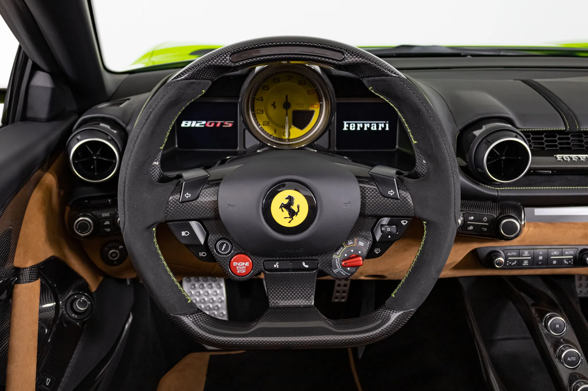 2022 Ferrari 812 GTS interior
