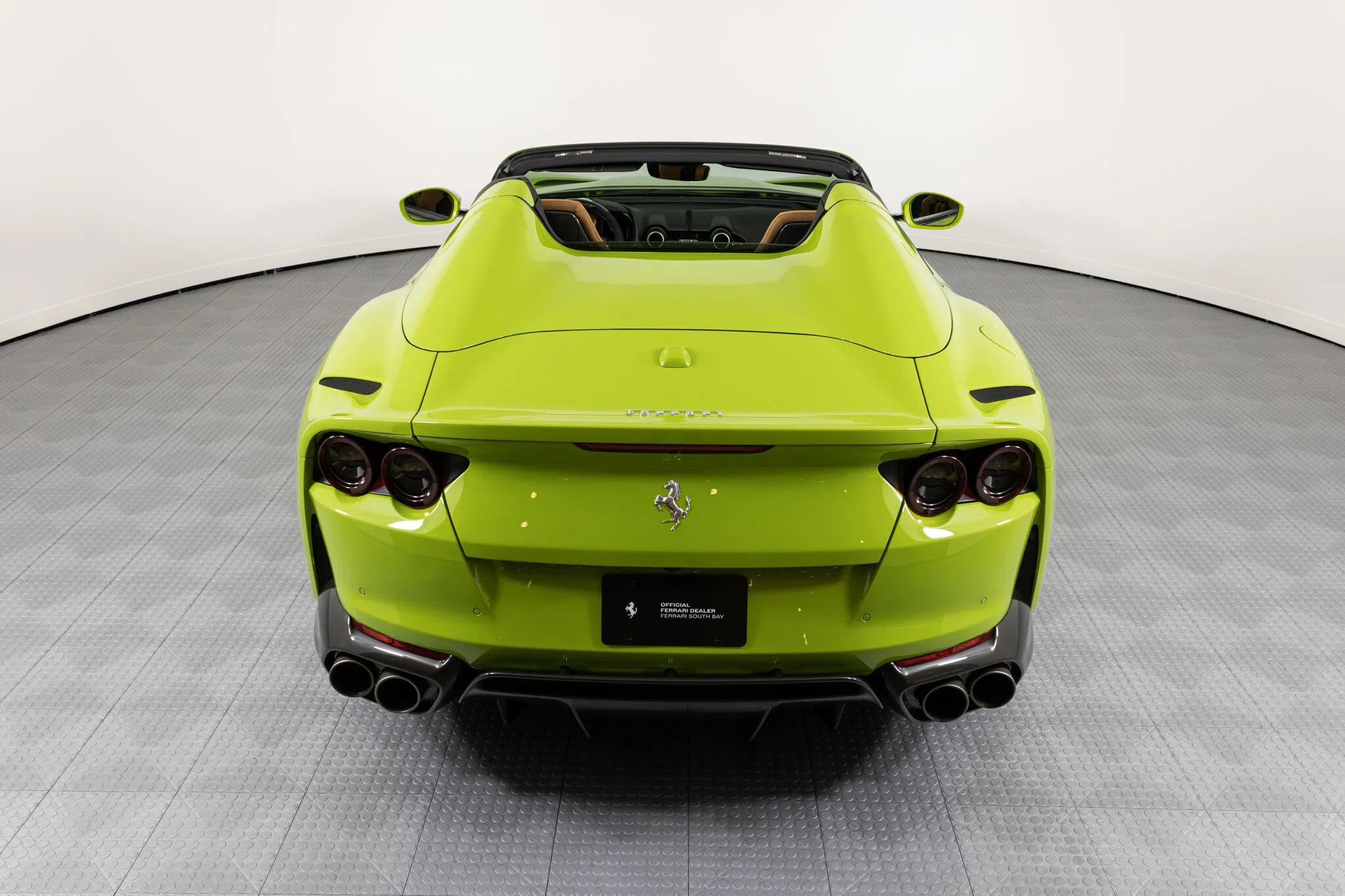 2022 Ferrari 812 GTS, rear three-quarter view