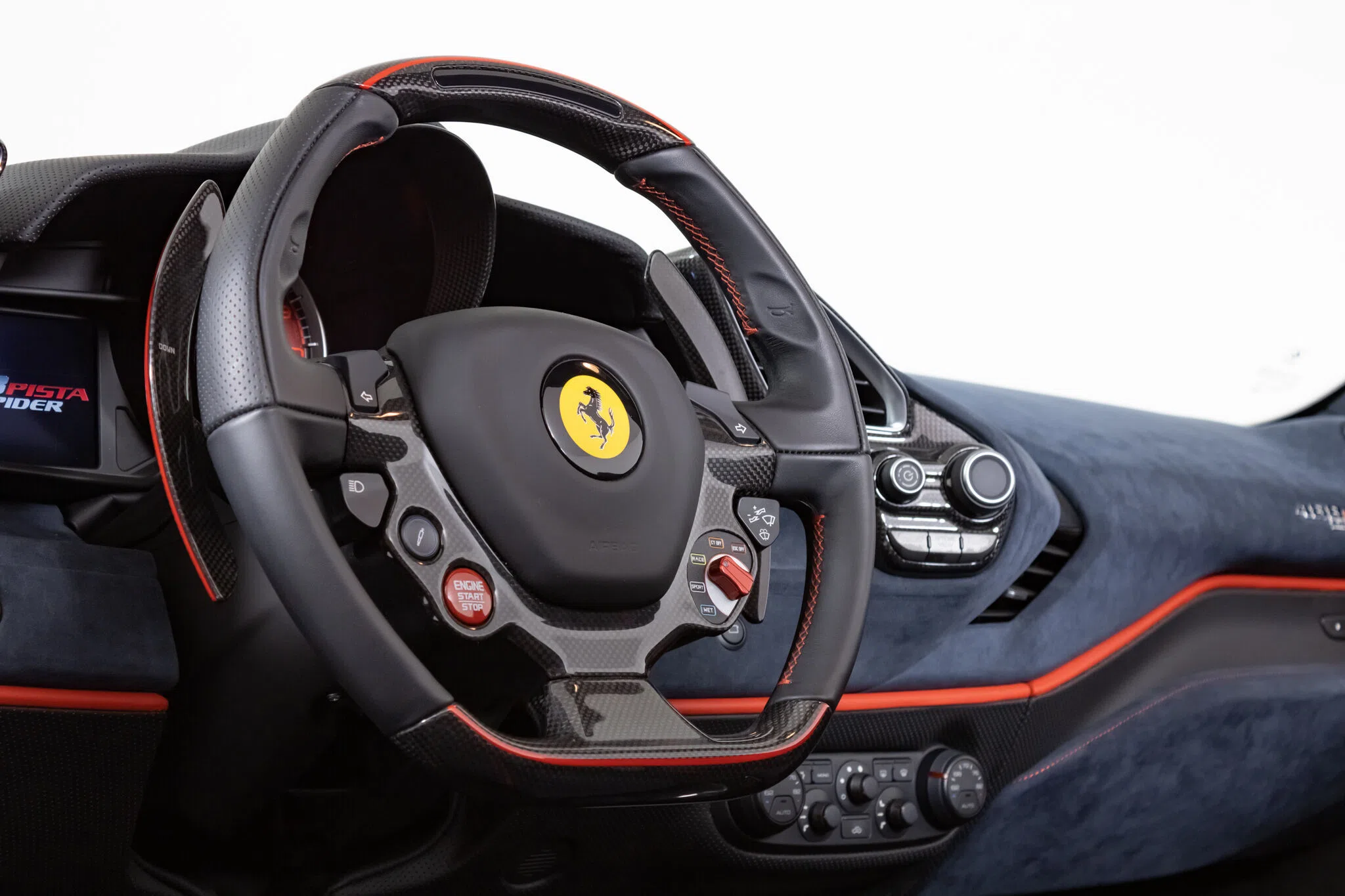 2020 Ferrari 488 Pista Spider interior