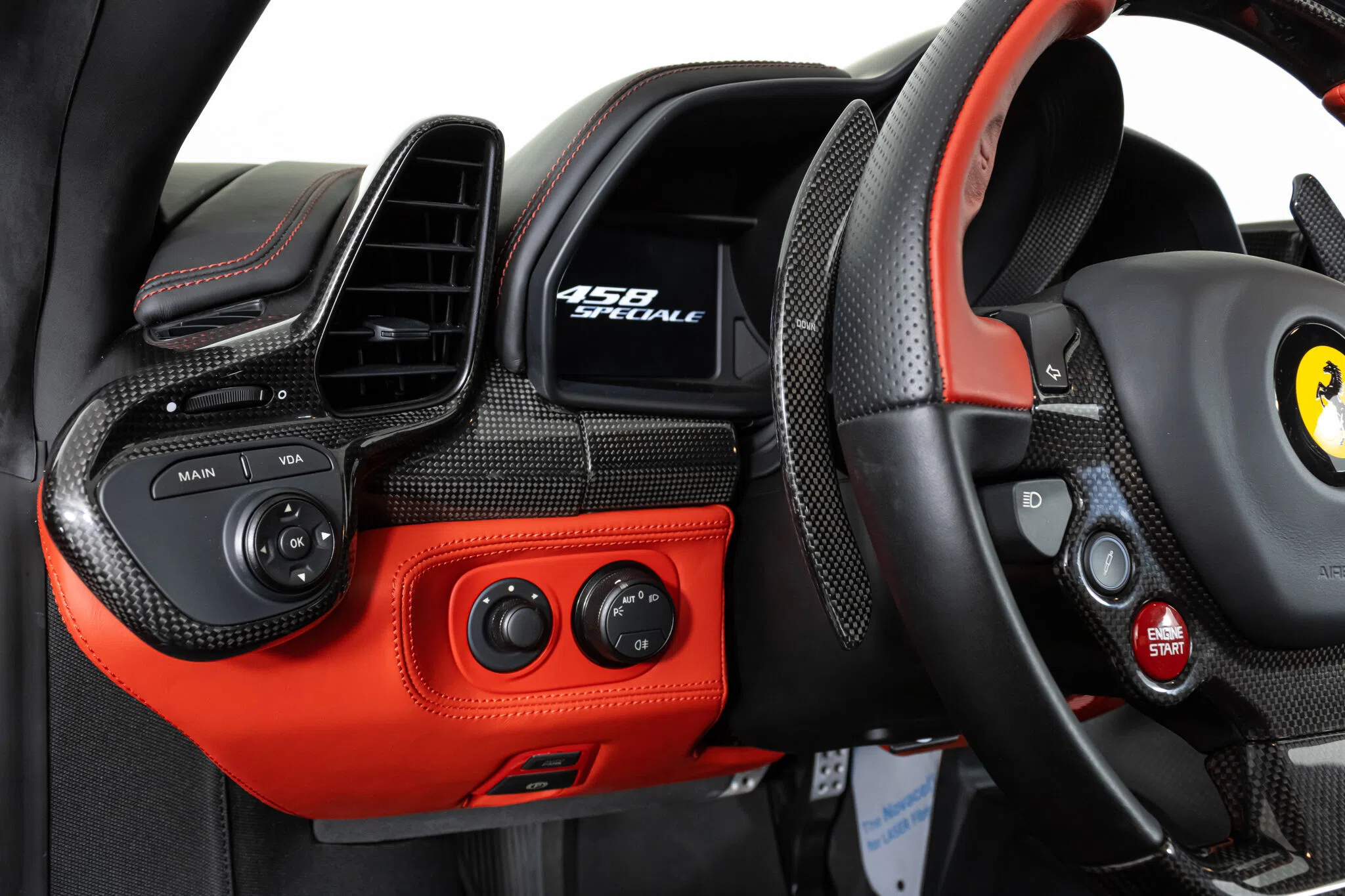 2015 Ferrari 458 Speciale interior