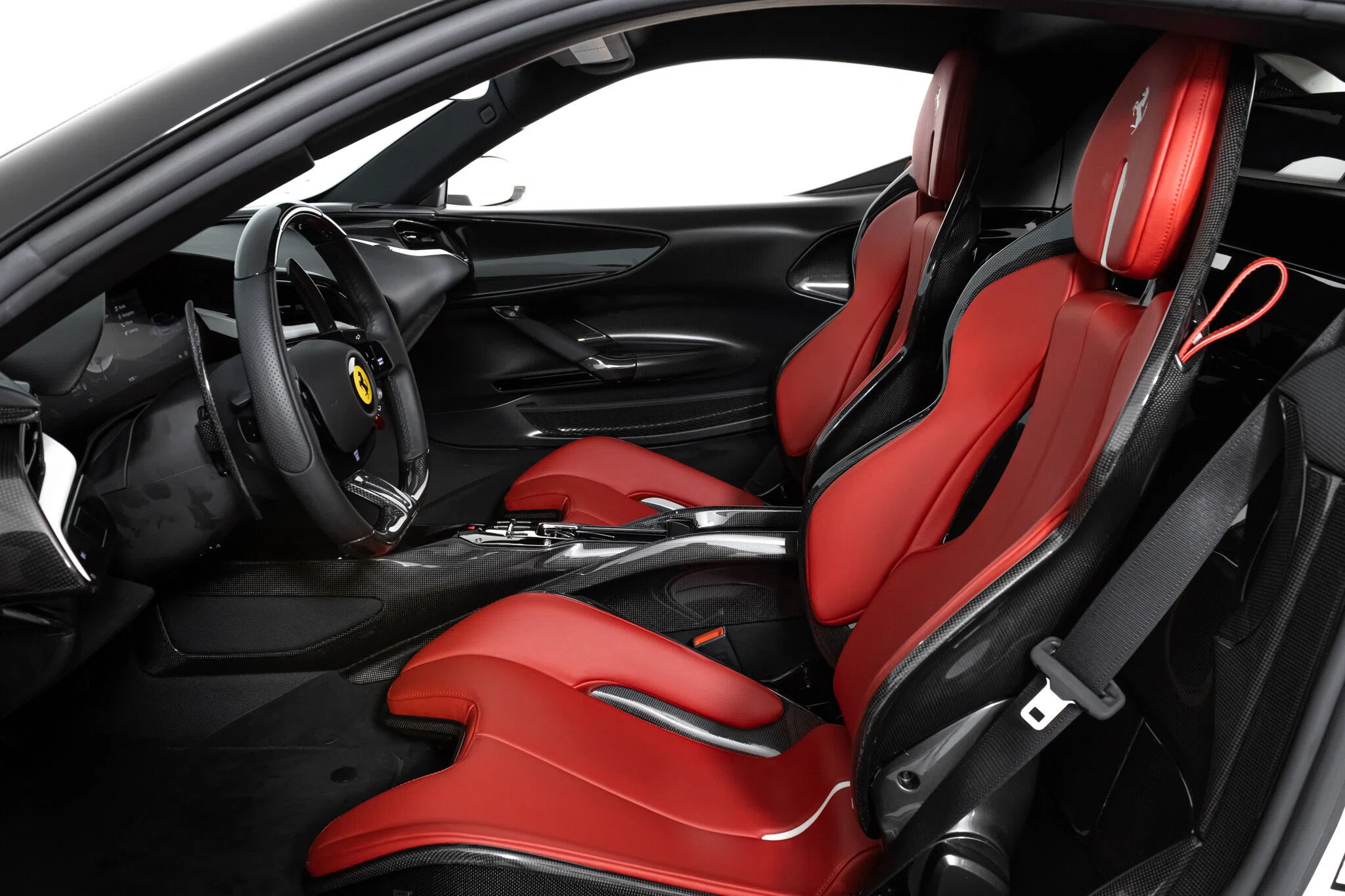 2022 Ferrari SF90 Stradale interior, seats