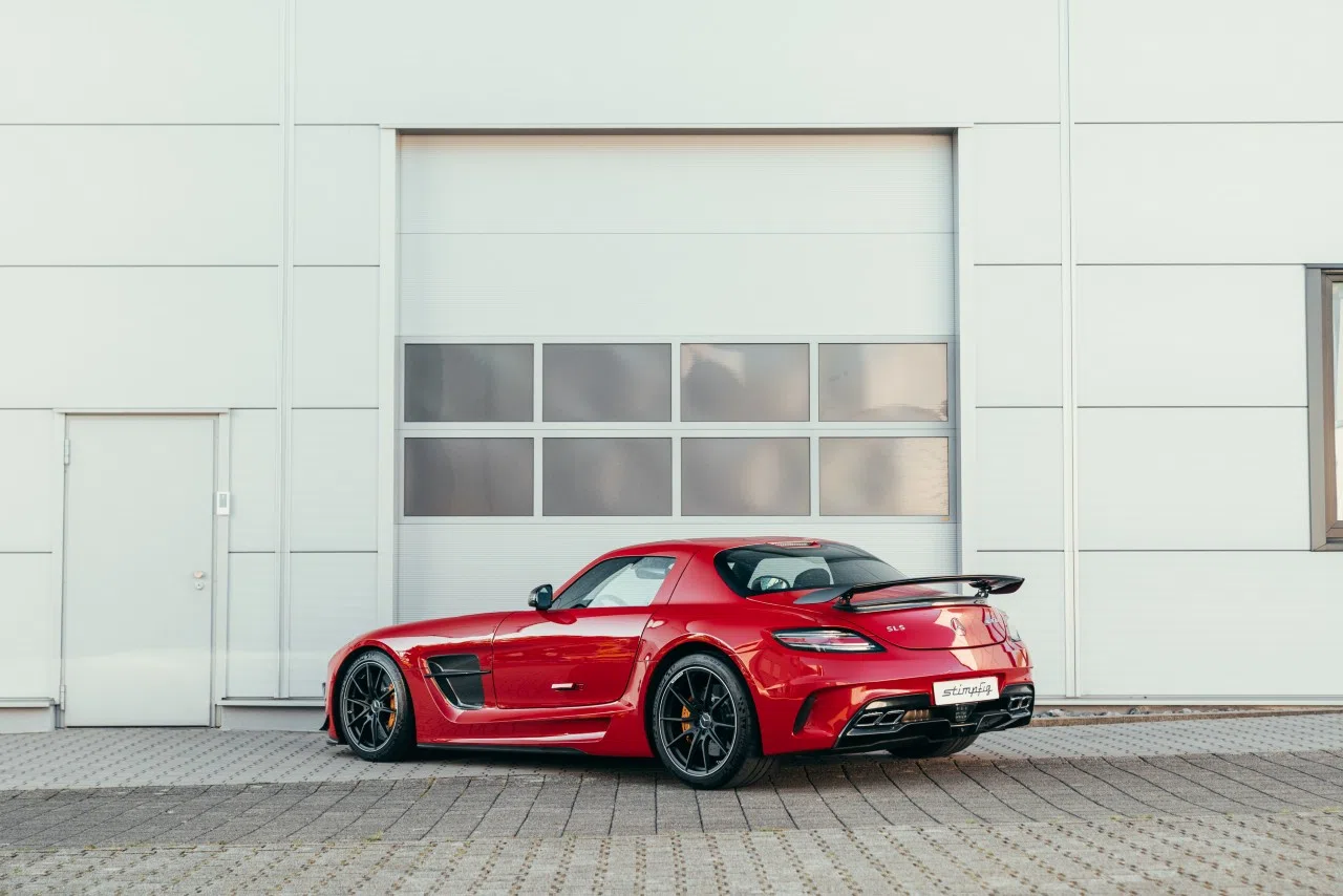 2014 Mercedes-Benz SLS AMG Coupe Black Series for sale, exterior