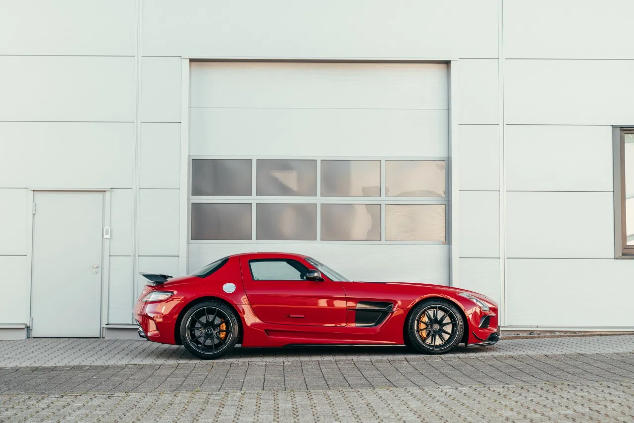 2014 Mercedes-Benz SLS AMG Coupe Black Series for sale, exterior