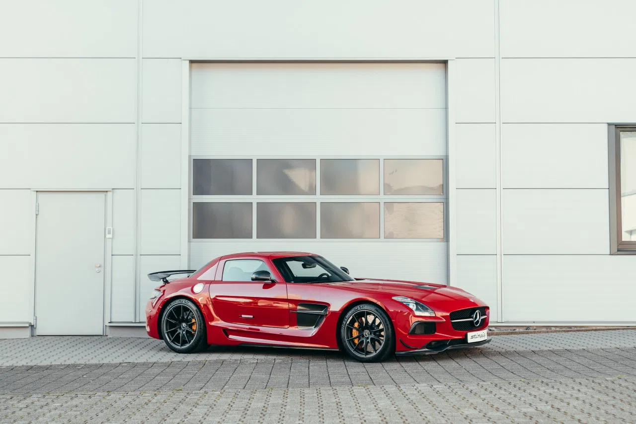 2014 Mercedes-Benz SLS AMG Coupe Black Series for sale, exterior
