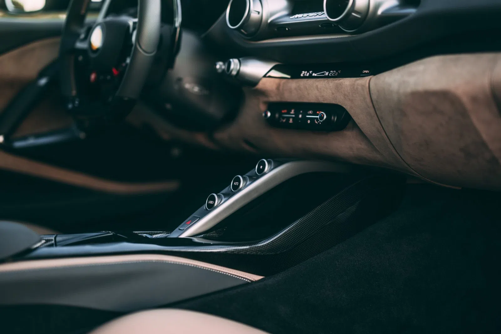 2018 Ferrari 812 Superfast interior, Tortora 130426