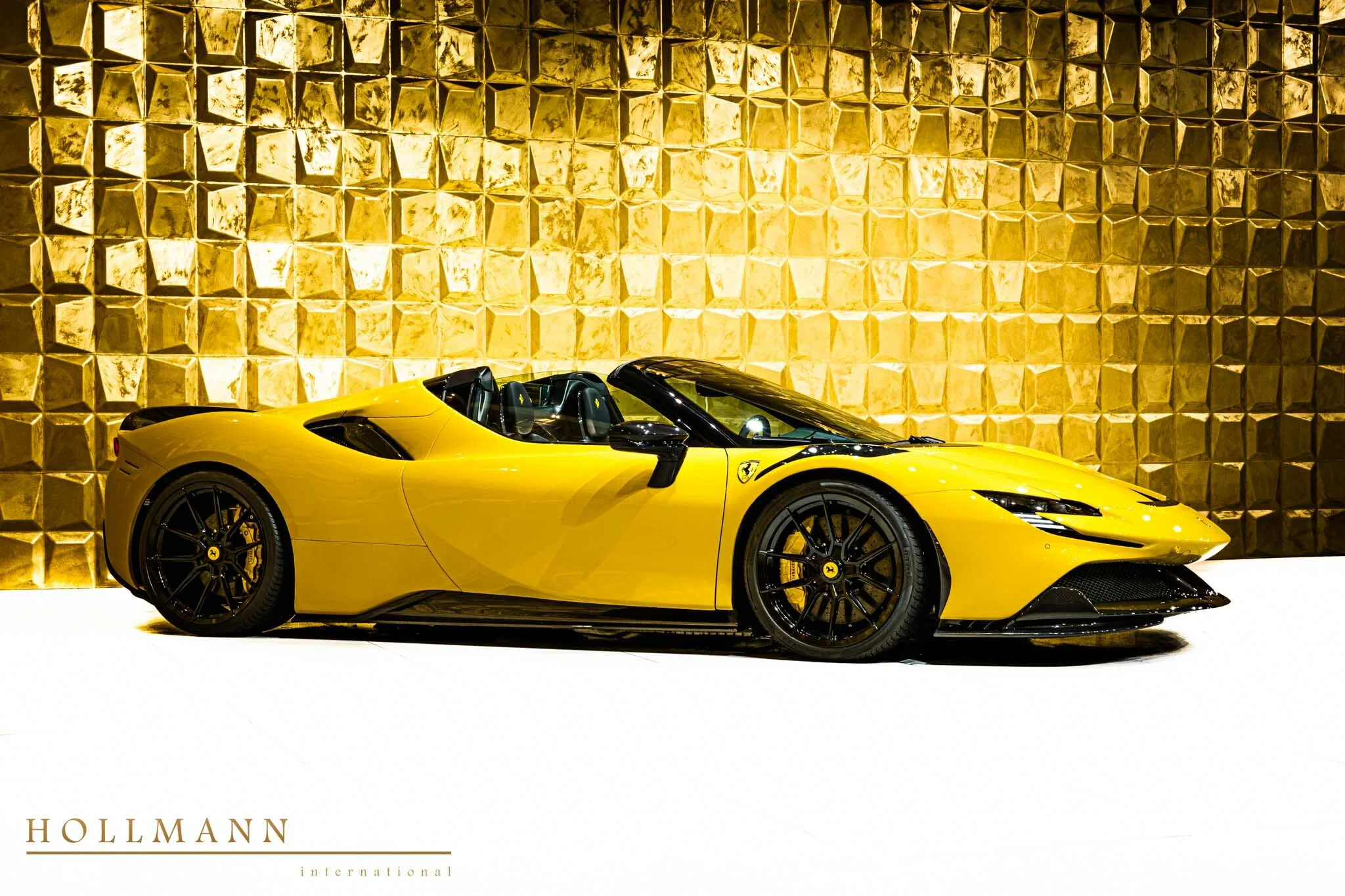 2022 Ferrari SF90 Spider by NOVITEC for sale, exterior, Giallo Modena