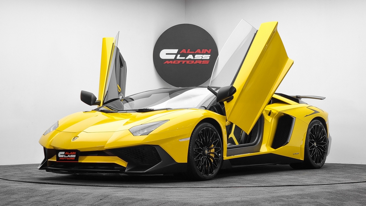 2016 Lamborghini Aventador SV Roadster – 1 of 500