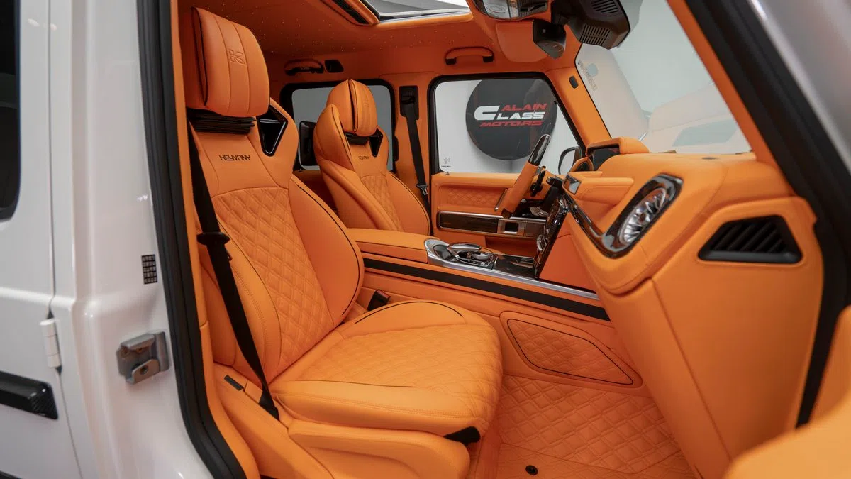 2021 Mercedes-Benz G63 AMG Keyvany interior, seats
