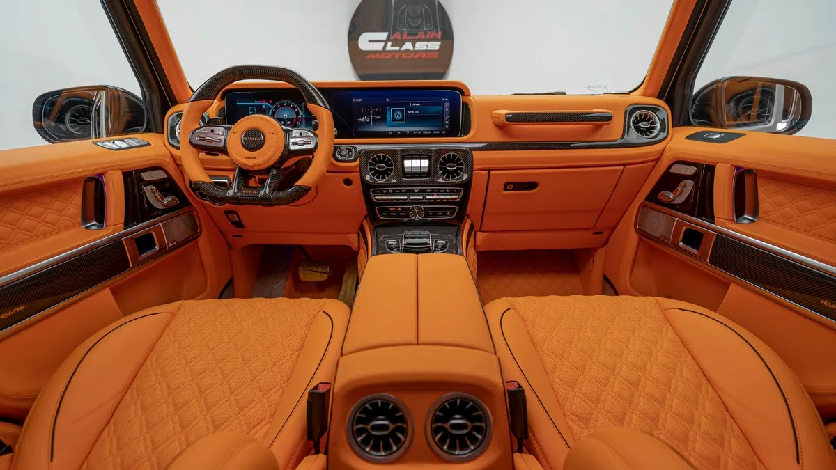 2021 Mercedes-Benz G63 AMG Keyvany interior