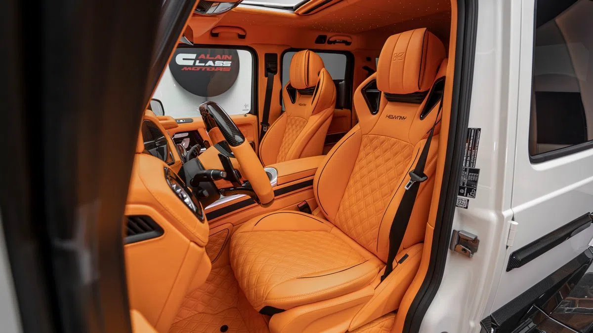 2021 Mercedes-Benz G63 AMG Keyvany interior, seats