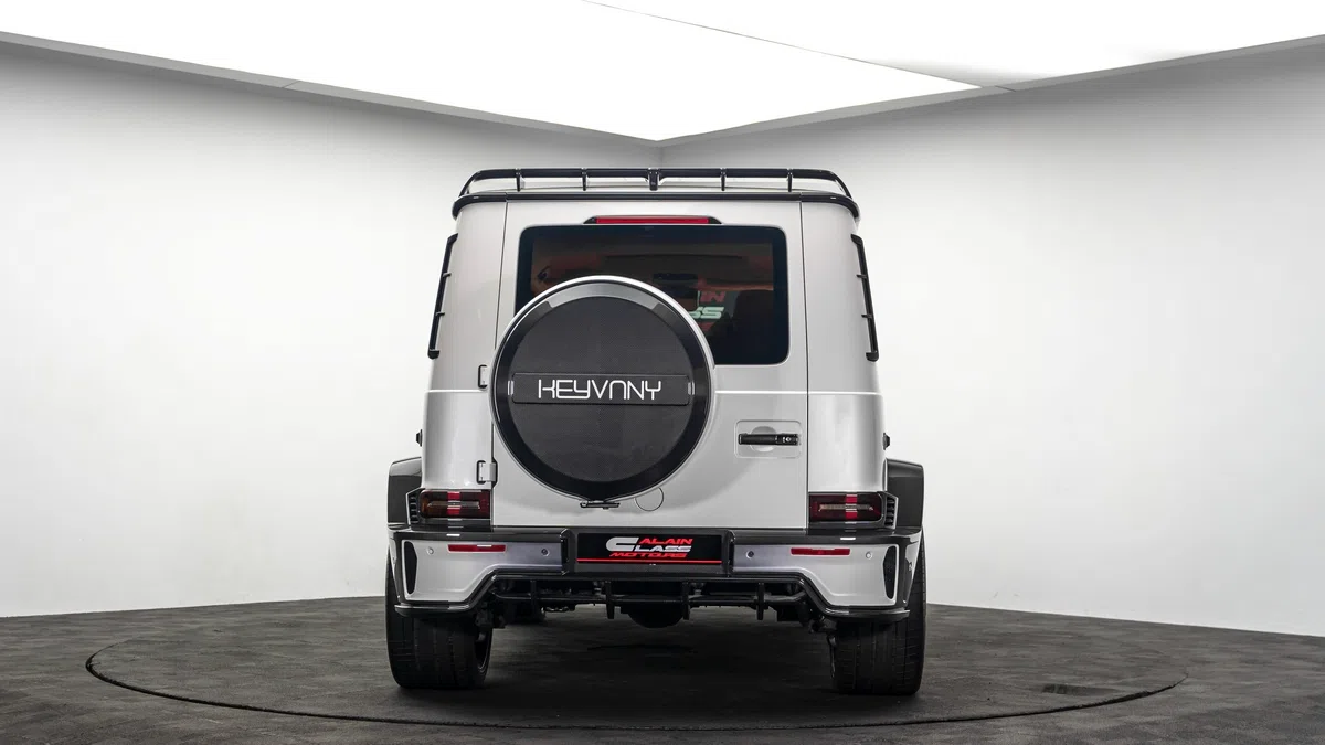 2021 Mercedes-Benz G63 AMG Keyvany, rear three-quarter view