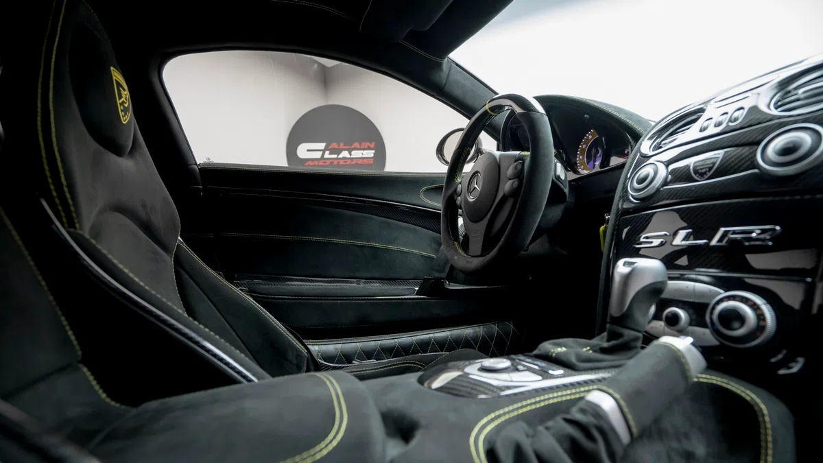 2006 Mercedes-Benz SLR McLaren Hamann Volcano Limited Edition interior, dashboard