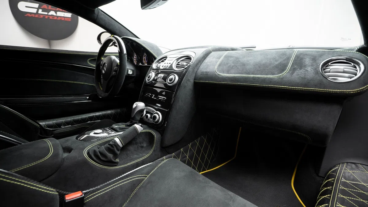 2006 Mercedes-Benz SLR McLaren Hamann Volcano Limited Edition interior, dashboard
