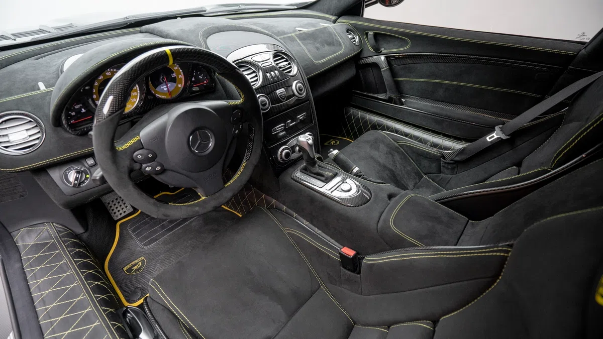 2006 Mercedes-Benz SLR McLaren Hamann Volcano Limited Edition interior, dashboard