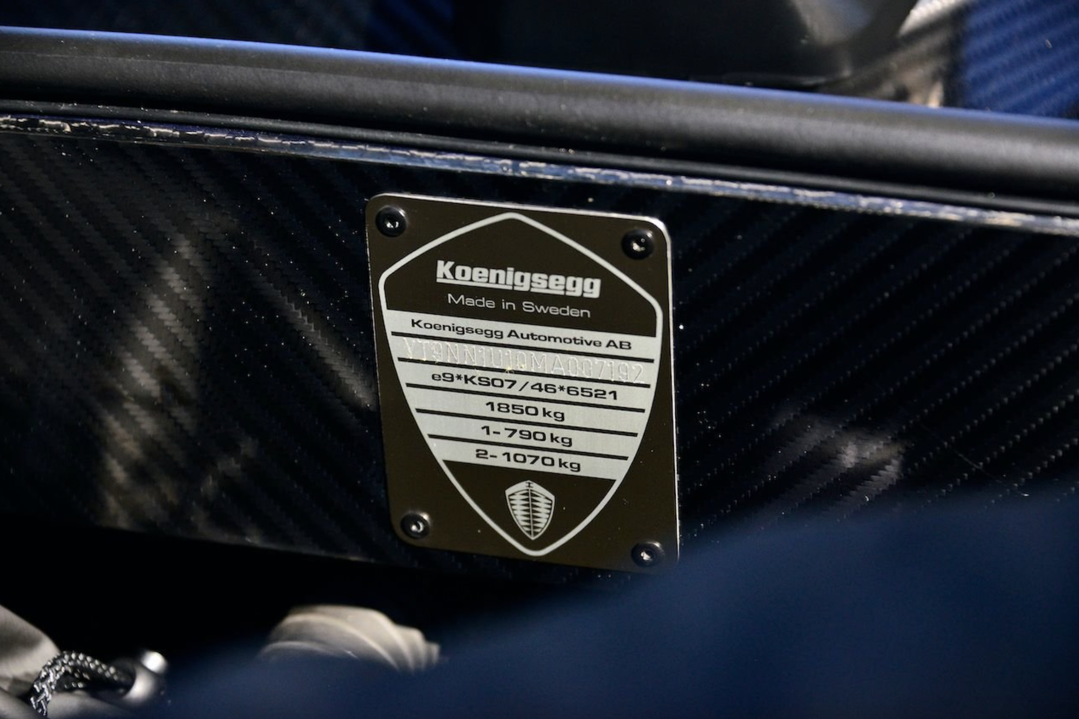 2021 KOENIGSEGG REGERA, 18/20