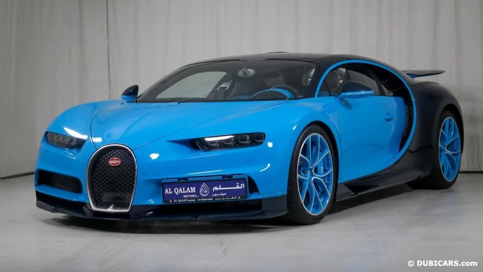 2017 Bugatti Chiron for sale, exterior, Blue