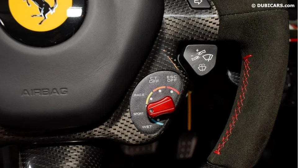 2015 Ferrari LaFerrari interior, Black