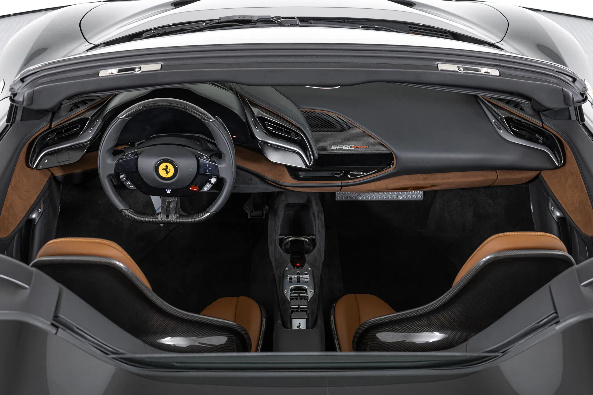 2022 Ferrari SF90 Spider interior