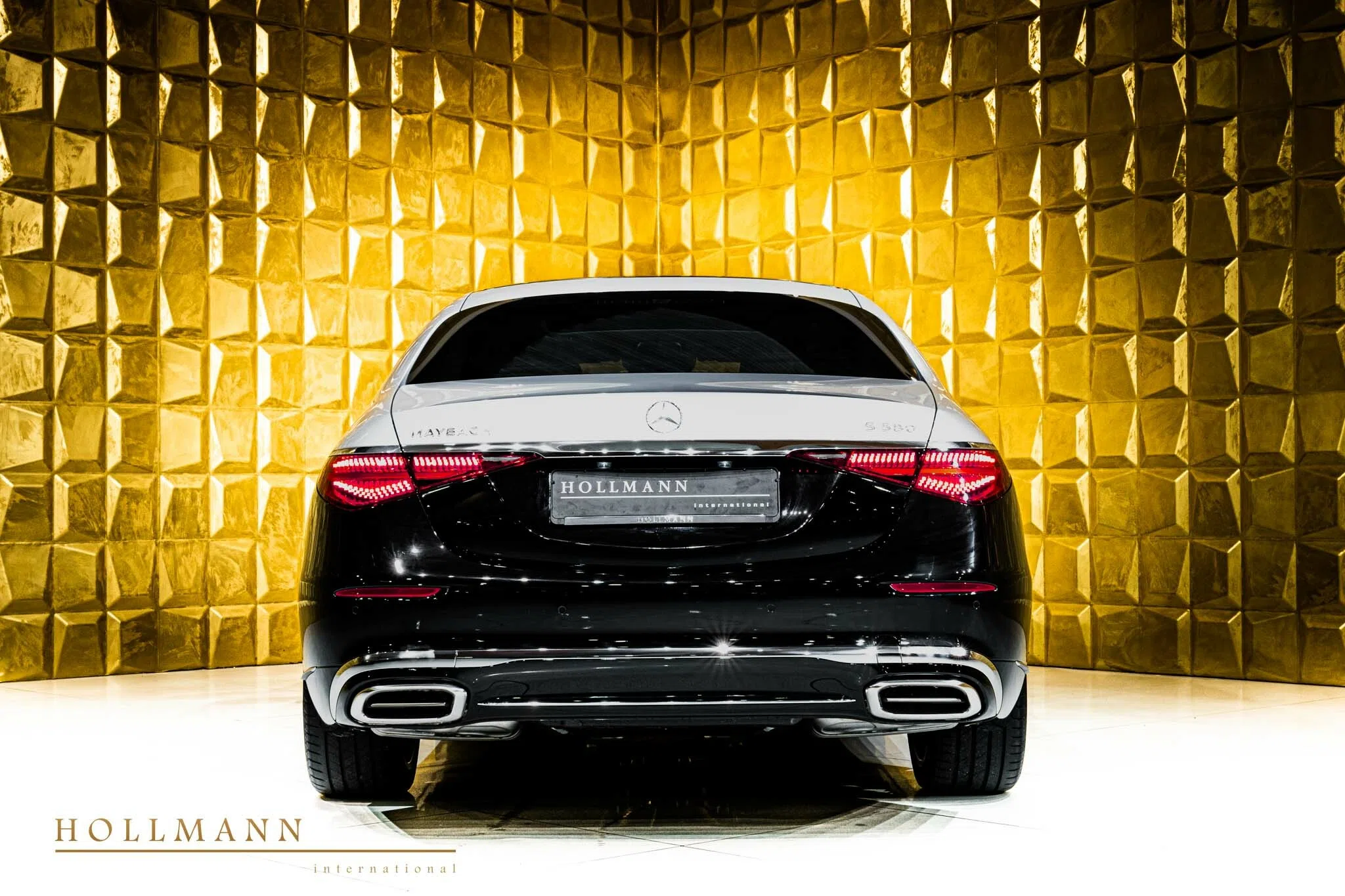 2022 Mercedes-Maybach S 580, rear three-quarter view