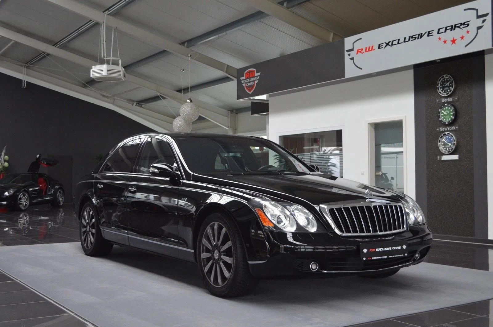 2008 Maybach 57 S Baltic Black for sale, exterior, Black